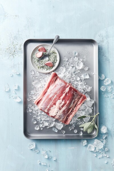 Foodfotografie Fleisch // Lammlfleisch topshot Foodfotografie Fleisch // Lammlfleisch topshot