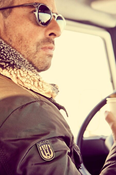 Detail Logo Lifestyle Jacke.
